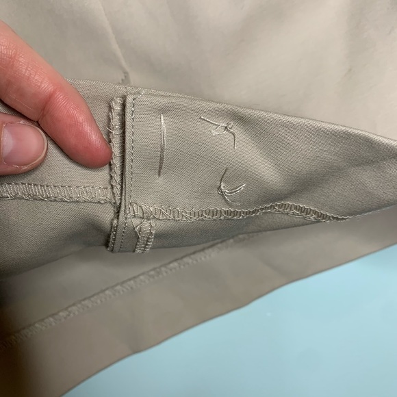 Banana Republic Petite Taupe Straight Pencil Skirt - Picture 5 of 7